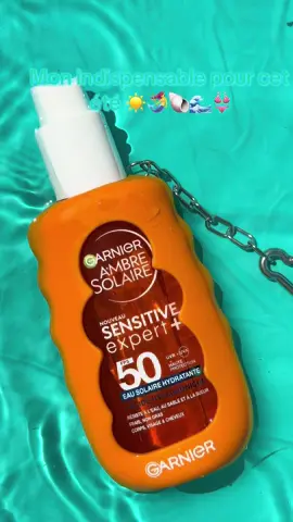 En partenariat avec garnierskincare je te partage mon indispensable pour cet été ! 🐚☀️🌊👙🧜‍♀️ Avec son odeur de caramel !  @Garnier France  Produit offert*  #garnierfr #garnierskincare #solaire #Summer 