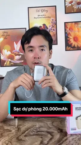 Sạc dự phòng Bonne 20.000mAh #tikhub #xuhuong #sacduphong #sacduphong20000mah #sacduphongmini 