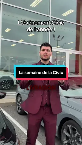 6 JOURS SEULEMENT ! Du 15 au 20 juin, c’est la Semaine de la Civic chez Lombardi Honda. Grand inventaire et livraison ultra rapide ! 🎁 Réclamez votre boni : 4 jantes en aluminium (valeur de 500 $) ! 🔗 Faites votre demande dès maintenant !  #LombardiHonda #HondaCivic #SemaineDeLaCivic #Montreal 