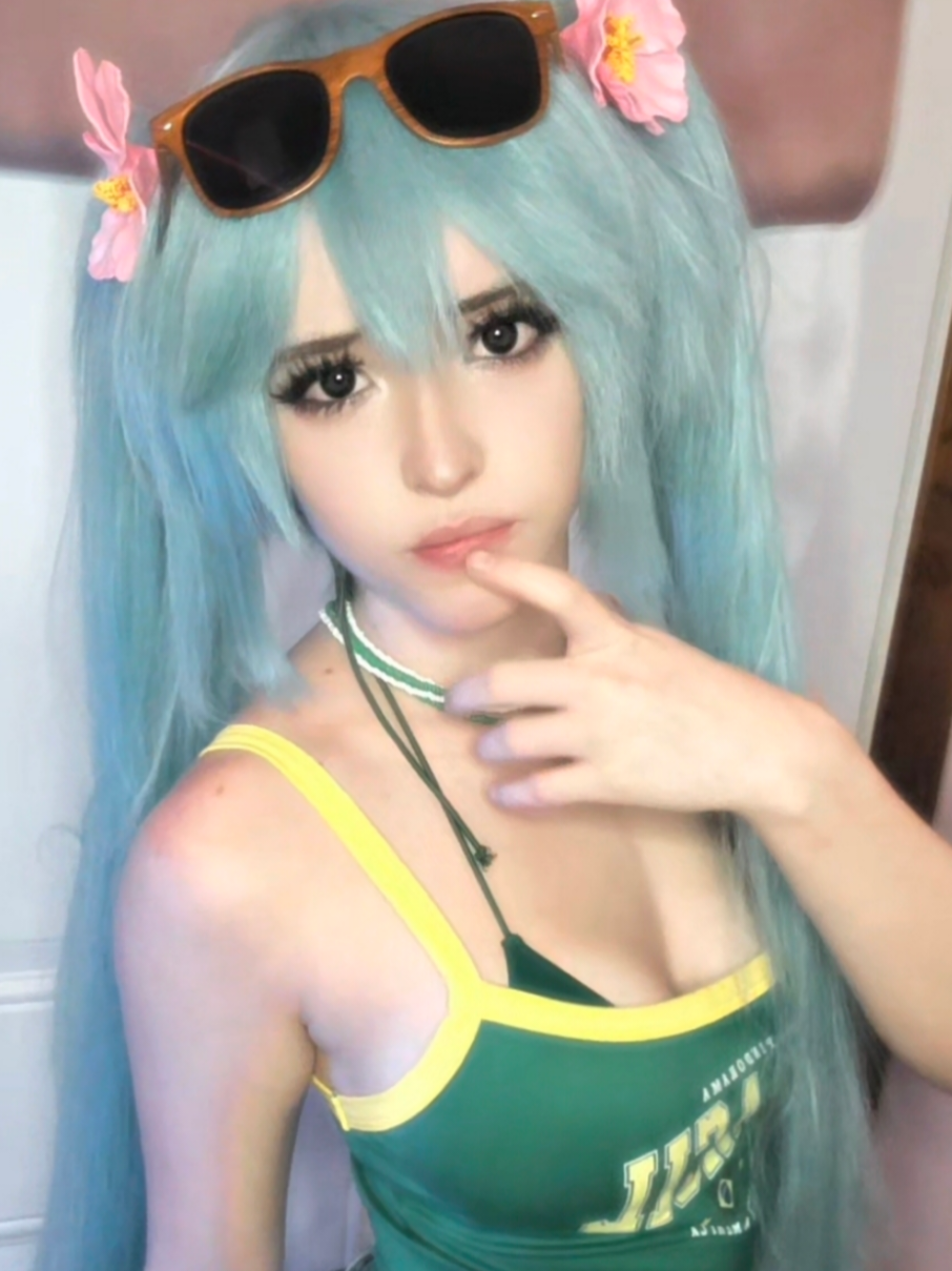 I APPRECIATE YALL SMSM #vocaloid #miku #brazilianmiku #hatsunemiku #cosplay 