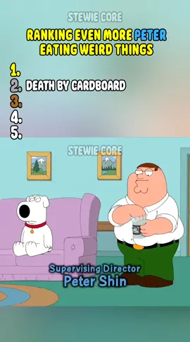 RANKING EVEN MORE PETER EATING WEIRD THINGS #funnyclips #familyguyclip #familyguy #petergriffin #food 