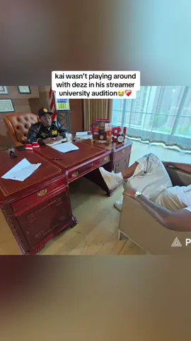 kai wasn’t playing around with dezz in his streamer university audition😭❤️‍🩹#rakai #kaicenat #fyp #viral 