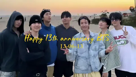 Happy 13th anniversary BTS 💜#bts #btsarmy #bts_official_bighit #viral #Love 