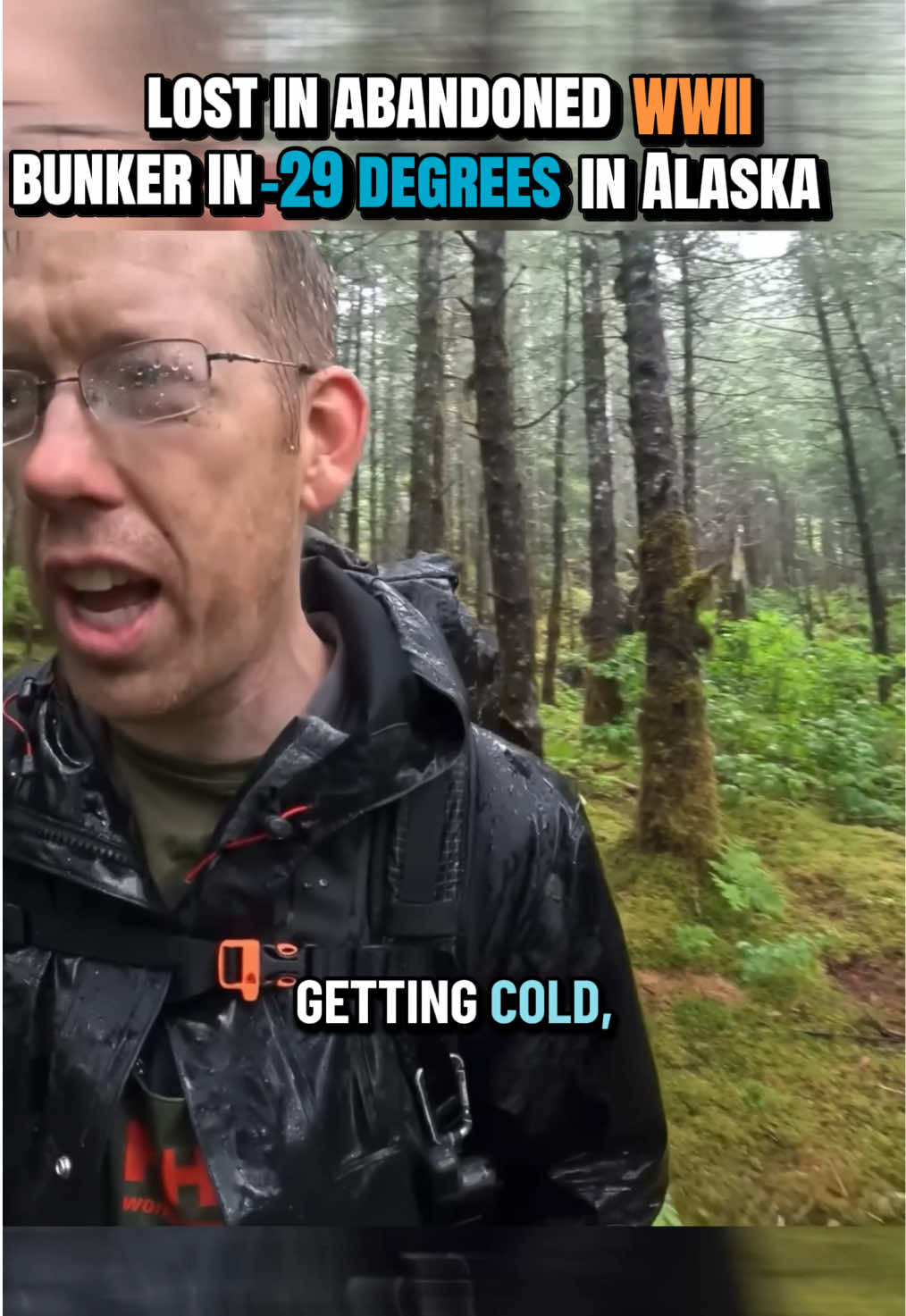 Lost in abandoned wwII bunker trying to survive in Alaska | follow to see my journey #outdoor #survival #outdoorboys #tent 