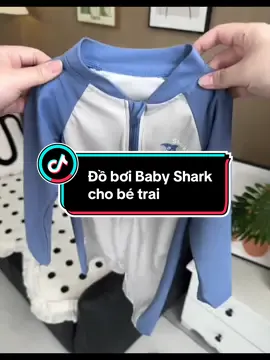 Bộ đồ bơi Baby Shark cho bé trai có size từ 6-20kg#doboichobe#doboibetrai#boboichobe#quanaoboichobe#doboichobetrai 