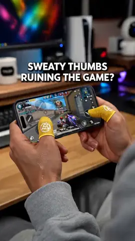 Breathable Gaming Finger Cuffs, Sweat-Proof Thumb Gloves, Touchscreen-Compatible, Protective Tips, Anti-Slip Design, Gaming Finger Sleeves #glasses #phoneaccessories #usefulgadgets #sweatproof #teenboys #coolgifts #cataccessories #iphoneaccesories #3dprintedaccessories #hottools
