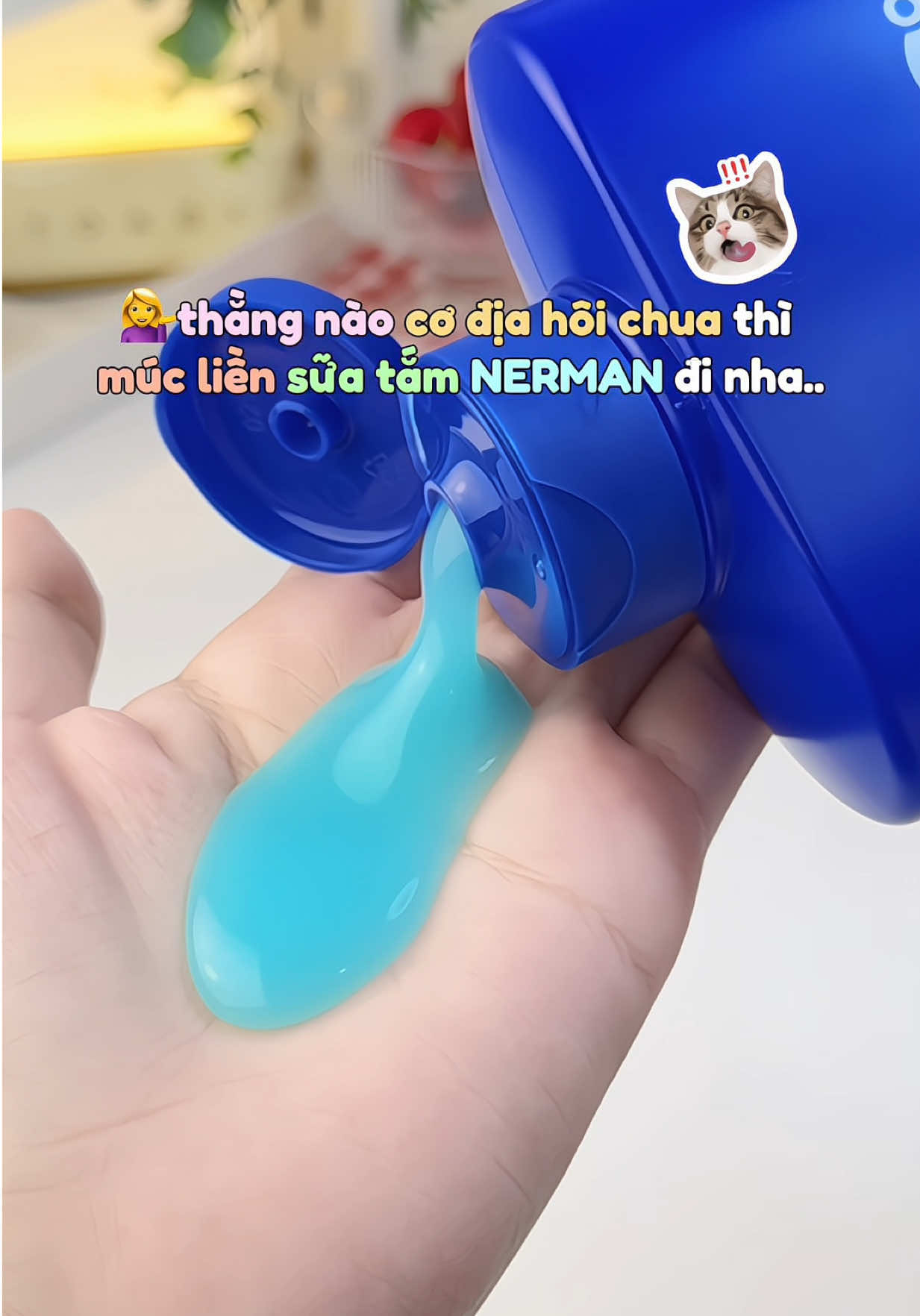 Sữa tắm nam 3in1 NERMAN #nerman #suatamnam #suatamnuochoa #mancare #suatam3in1 