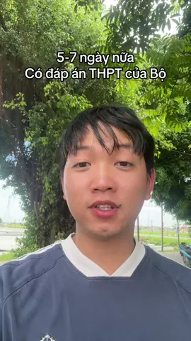 Mấy ngày nữa thôi là BGD công bố đáp án kỳ thi TN THPT 2026 #LearnOnTikTok #hauhoctap #EduTok #vulaci 