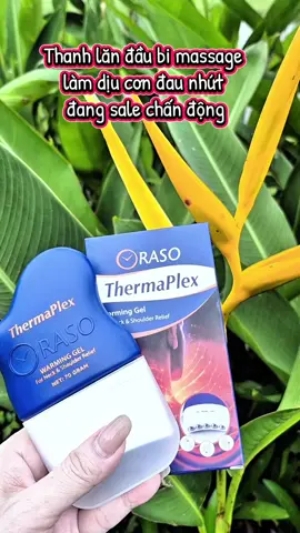 Thanh lăn đầu bi massage Oraso làm dịu đau lưng,cổ vai gáy,và các vùng đau nhứt khác #xuhuong #điucondaunhut#diucondaunhut 