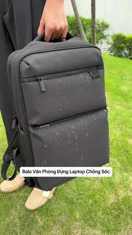 Balô Văn Phòng Đựng Laptop Chống Sốc Chống Nước Phù Hợp Đi Làm Đi Học Đi Chơi #balo #balochongsoc #phukien #xuhuong 