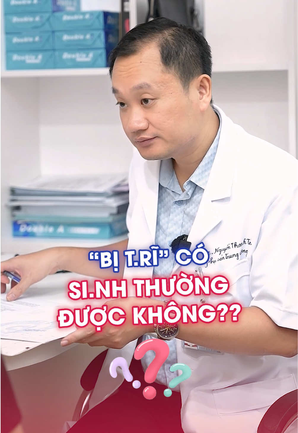 Mẹ bầu bị tr.ĩ độ 2 có si.nh thường được không? #mebau #kienthucmebau #bstuanpstw #learnontiktok #xuhuong 