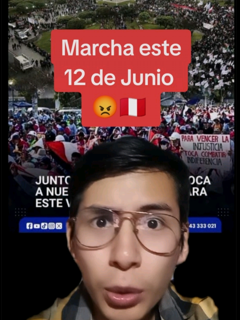 MARCHA ESTE 12 DE JUNIO? 😡🇵🇪 #marcha #robertosanchez #segundavuelta  #noticiasperu #keikofujimori 