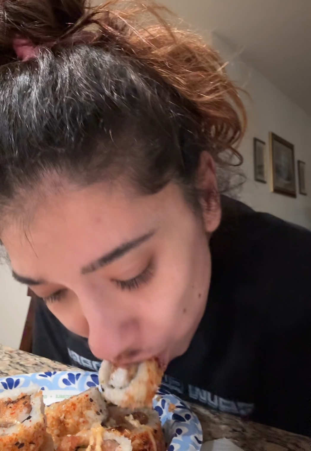 Sushi🍣😋 #eating #mukbang #fy 