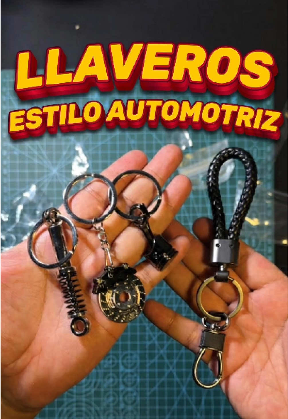 ⚙️ Tus llaves necesitan este accesorio Este accesorio automotriz cambiará por completo el estilo de tus llaves con su caliper y pistón. Tiene un acabado metálico sólido y correa trenzada para mejor agarre sin sumar nada de peso. ¿Qué pieza de motor le pondrías a tu llavero ideal? #CarLifestyle #LlaveroAutomotriz #AccesoriosDeAutos #CarLovers