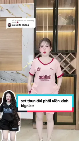 set thun đùi phối viền xinh bigsize #dichoi #muahe #setthun #chot_don_en_nho_bigsize #xh 