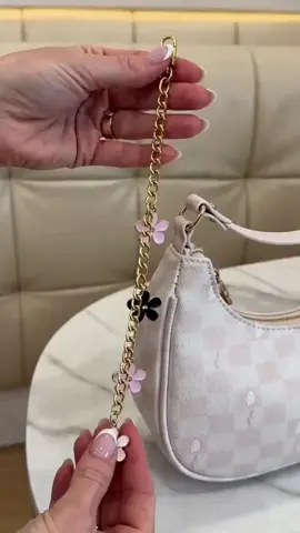 Bag Purse Charm Chain, Sakura Cherry Decorative Bag Chain Charms, Purse Extender Chain for Handbag, Crossbody, Shoulder Bag Accessories #charmbracelets #purseobsessed #jellycatpursecharm #totebagaccessories #charmbanglebracelets #snoopybagcharm #chanelpurse #cherrycharmpurse #dailychicaccessory #handbaglovers