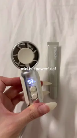 perfect for makeup, skincare, and to go in your bag #portablefan #minifan #dealsforyoudays #summervibes #summeressentials