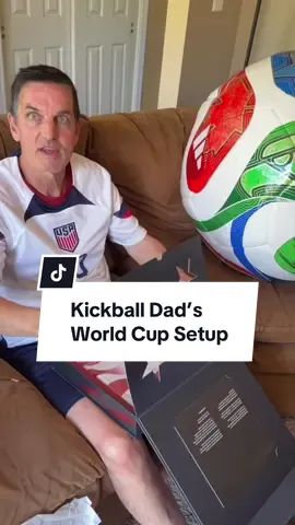 Kickball Dad’s 2026 World Cup setup ⚽️🏆 #worldcup #Soccer #fifaworldcup #football #futbol 