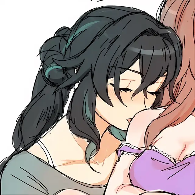 Here's some lesbian couple DP/PFP!!😉🤍 What should I do next?!🤔 ☺️PLEASE LIKE AND FOLLOW FOR MORE!!💖 #Lesbiancouplepfp #fyp #animelesbiancouple #foryoupage #aesthetic 