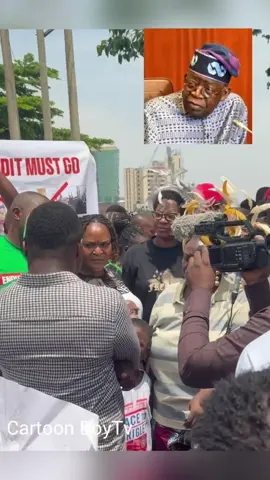 Chanel television live interview with cartoon BoyTv, enough is enough live Tinubu to work, I will continue coming out with my People and my People is getting large every day