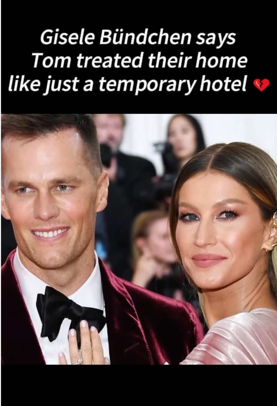 Gisele Bündchen says Tom treated their home like just a temporary hotel 💔 #giselebundchen #tombrady #america #celebritydrama #relationshipstory