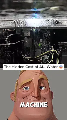 Why AI Data Centers Use MILLIONS of Liters of Water