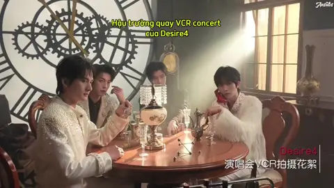 [Vietsub] Hậu trường quay VCR concert của Desire4  #desire4 #huangxing #qiudingjie #jiangheng #lipeien 