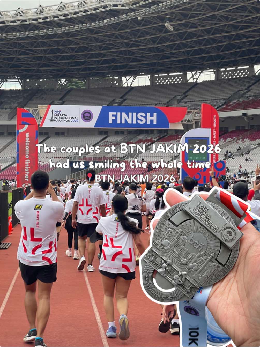 POV: you’re filming BTN Jakim 2026 but end up filming love. 🥹 Some boys were chasing the finish line. Others were making sure their girl got there. When yah😌 #btnjakim2026 #couple #Running #eventjakarta #fyp 