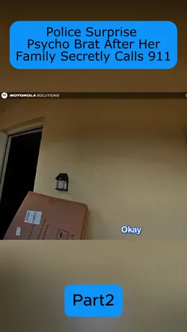 Police Surprise Psycho Brat After Her Family Secretly Calls 911#foryou #fyp #cops #bodycam #policeofficer 