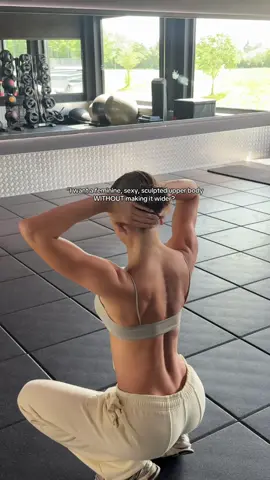 Posterial upper body workout💛 @DFYNE dc: VICTORIA #buildmuscle #backworkout #upperbodyworkouts #GymTok 