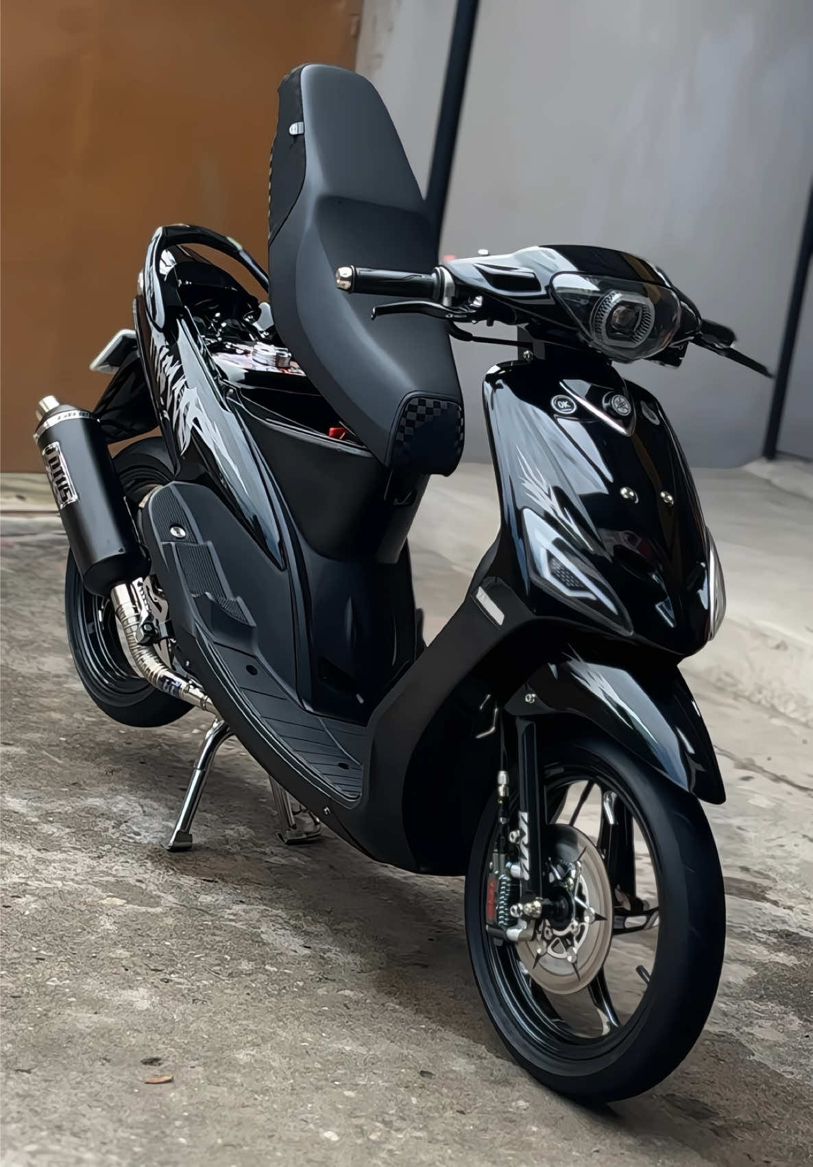 Hitam emang ganteng 😎🤩🤭😅 #mio #miosporty #mioproper 