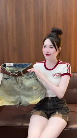 Quần jeans kèm thắt lưng #xuhuongtiktok 