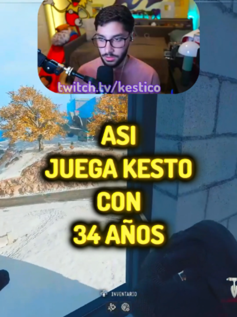 Asi JUEGA KESTO con 34 AÑITOS! #kesto #kestico #warzone #parati