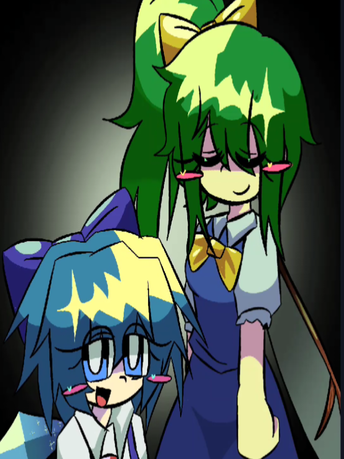 top 1 phonk💀🥭🥭+10000auraᗜˬᗜ #fyp #cirno  #touhou #touhouproject #animation 