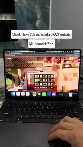 How I build award-winning websites: Concept first. Product-market research, competitor analysis, and positioning before a single pixel moves. Then design. A custom in-house design system built for real web visuals, not generic templates. Then development. 3D environments, advanced scroll behavior, motion, and interaction built to feel intentional. Then delivery. A full project package ready to launch, scale, and actually represent the brand properly.