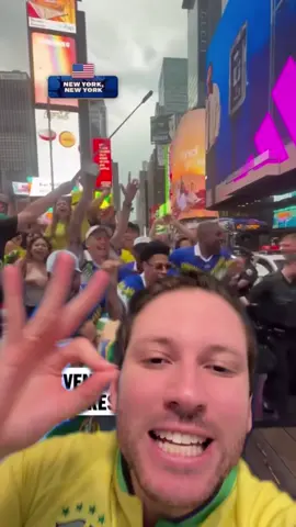 A vibe do Brasil é maravilhosa 