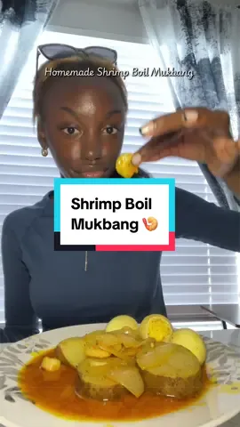 This was SO GOOD 🤤 #shrimpboil #mukbang #seafoodmukbang #mukbangfoodasmr #fypシ 