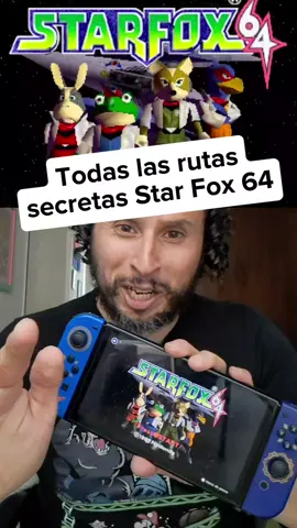 Me puse a jugar Star Fox 64 para mostrarles todas las rutas secretas o alternas en la campaña. Todas estas deberían funcionar en el remake de Star Fox que viene a Nintendo Switch 2 #videojuegos #nintendo #tips 