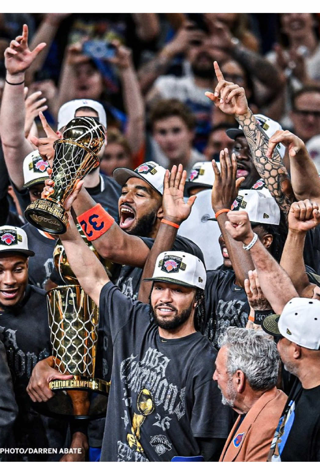 THE KNICKS ARE NBA CHAMPIONS #newyork #knicks #NBA #jalenbrunson #JAYZ 
