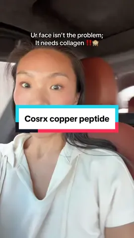 Cosrx’s blend of ingredients in here is insane. They def know what they’re doing #dealsforyoudays #cosrx #copperpeptidesserum #matureskincare 