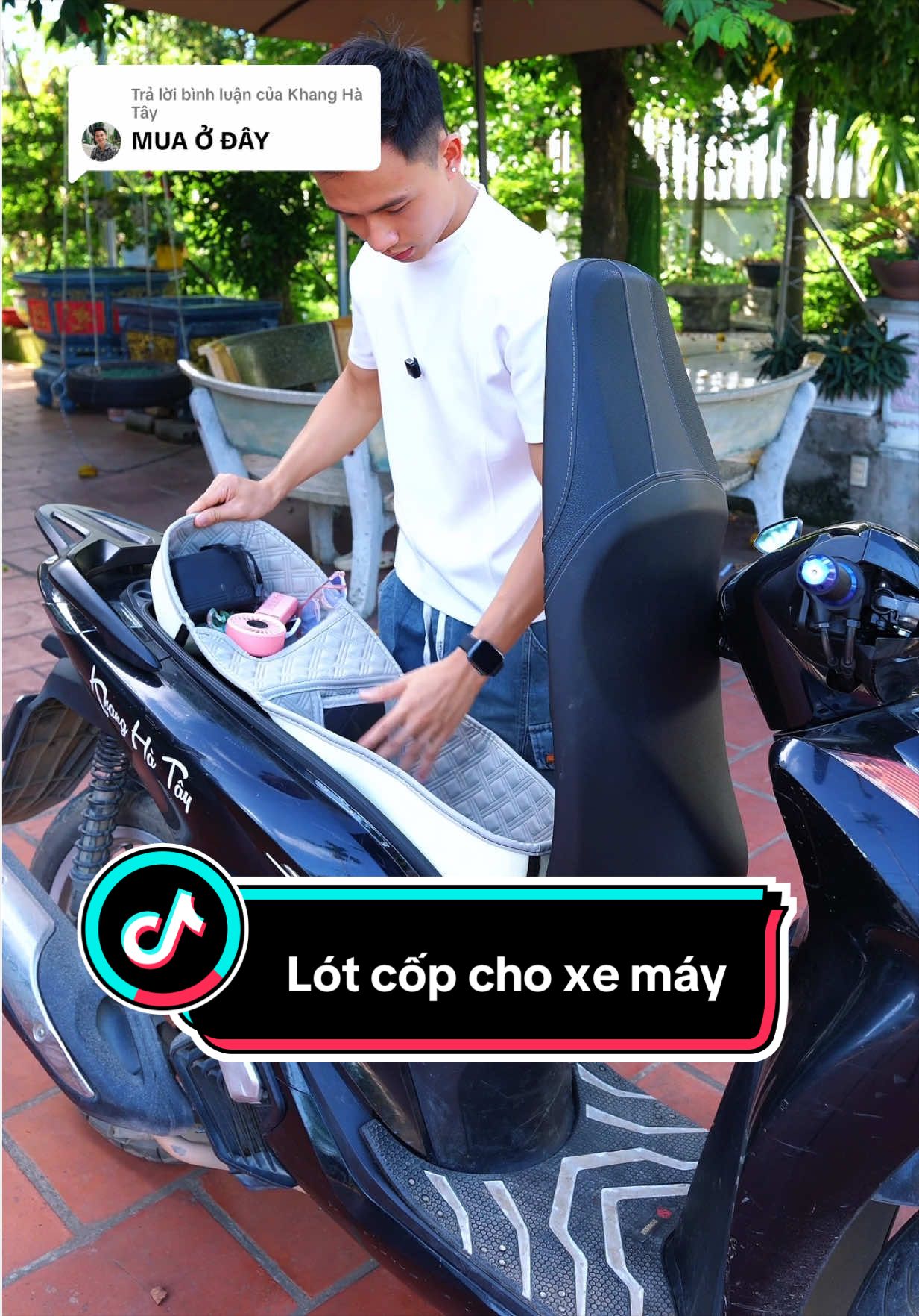 Trả lời @Khang Hà Tây lót cốp cho xe máy SH #Khanghatay #lotcopxemay #lotcopxetayga #lotcopxesh 