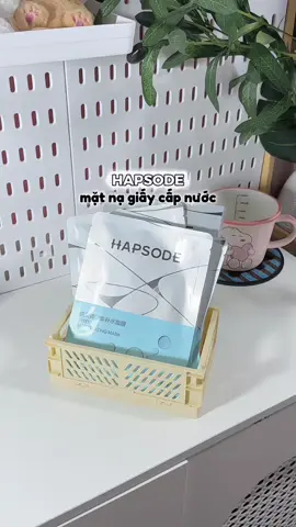mặt nạ cấp ẩm chân ái mùa hè oi bức ✨ #hapsode #matnacapam #matnahapsode #matnaduongam #emca_review 