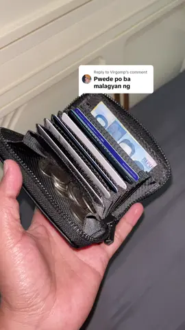 Replying to @Virgomp yes pwedi po lagyan ng coins. Naka sale po ‘to ngayon #arctichunter #arctichunterwallet #smallwallet #walletwithcardholder #paydaysale 