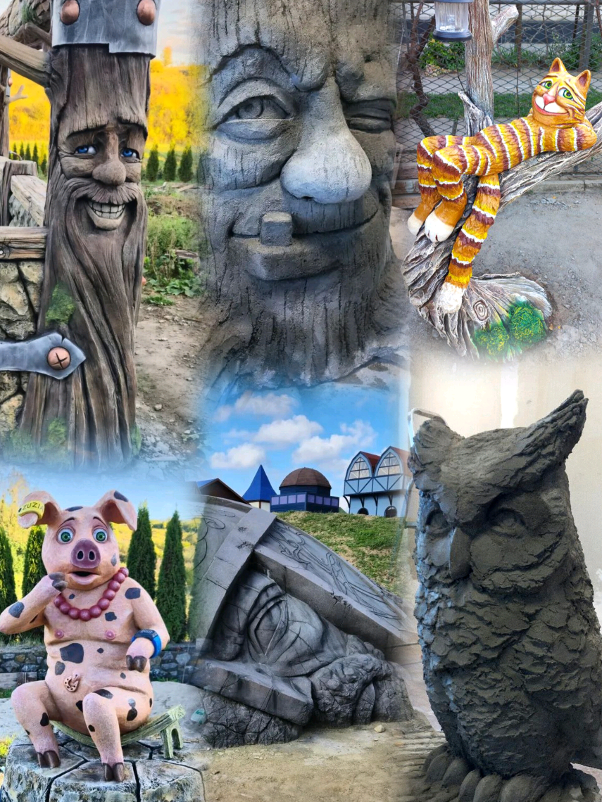 Sculptures made of art concrete / Скульптуры из арт-бетона #sculpture #artconcrete #handmade #скульптура #артбетон 