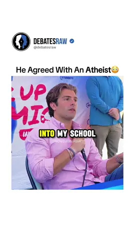 Keep religion outside schools?👀#charliekirk #willwitt #debates 