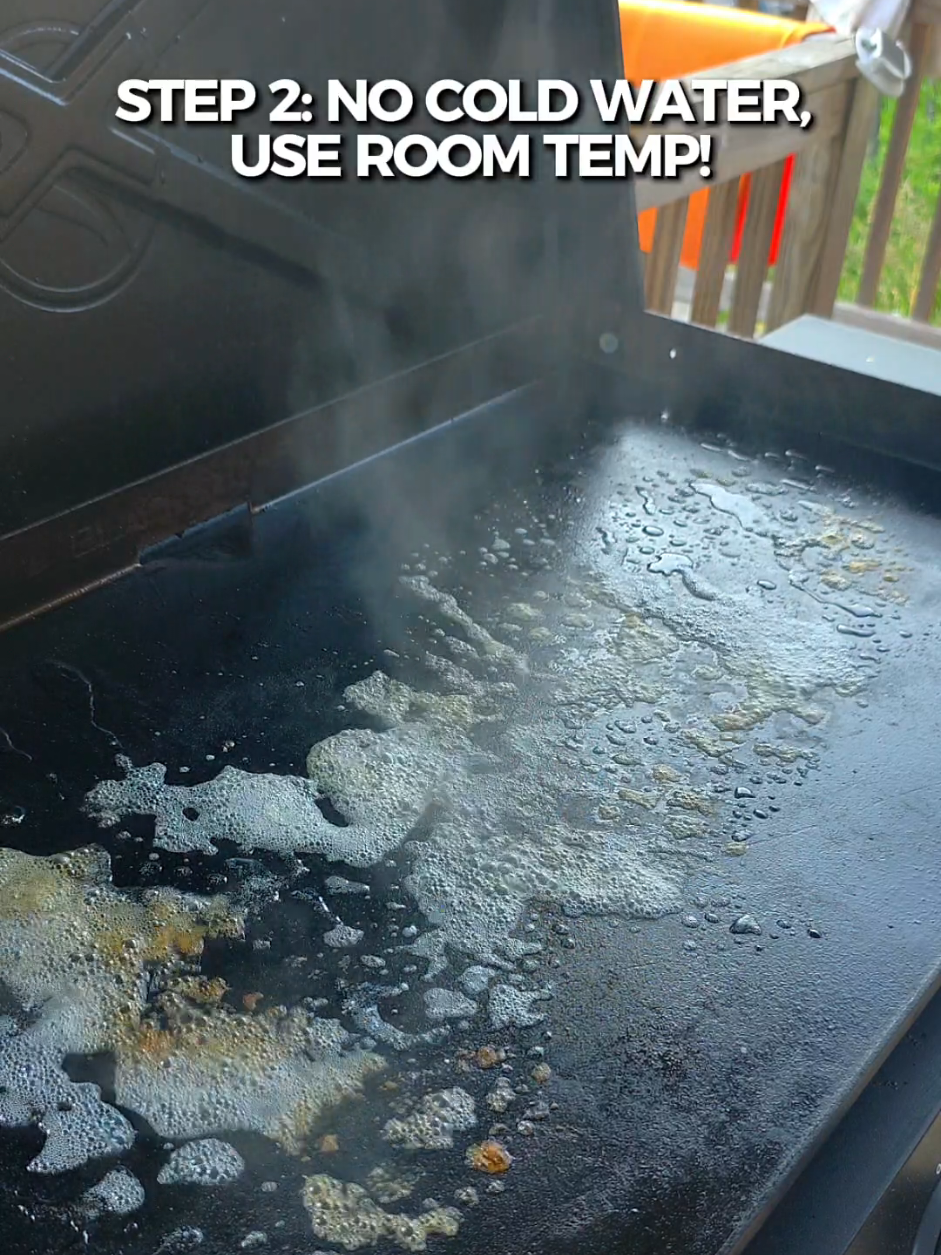 People always ask how I keep my Blackstone looking brand new, this is how I deep clean my Blackstone Griddle, quick and easy! Easy step by step Cleaning method. #BlackstoneGriddle #GriddleCleaning  #BlackstoneCleanjng #HowToCleanYourBlackstone @Blackstone Griddles 