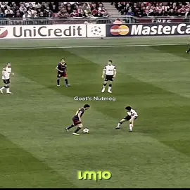 Goat's Nutmeg ☠️ #messi #messi_king #goat #football #footballtiktok 