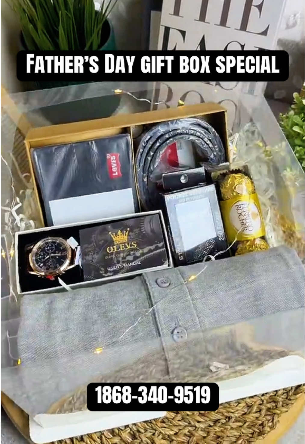 Custom Father’s Day Gift Boxes Made Just for Dad. Choose the items, and we’ll create a gift box that’s thoughtful, stylish, and unique. Limited spaces available for custom orders. Nationwide delivery. WhatsApp 1868-340-9519 to get started. #trini_tiktoks #trinidadandtobago #fyp #premium #giftsforhim 