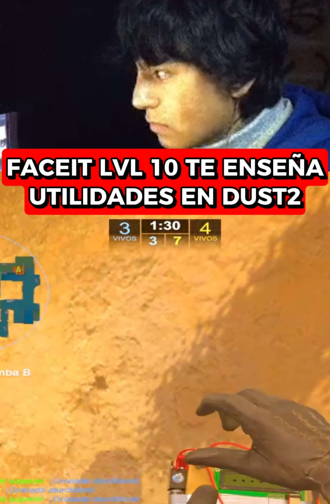 si banca, podría probar con smokes pero no sé, aprendanse alguna de esas che 🗣️🗣️🗣️ #streamer #cs2 #csclips #twitchstreamer #twitchclips 