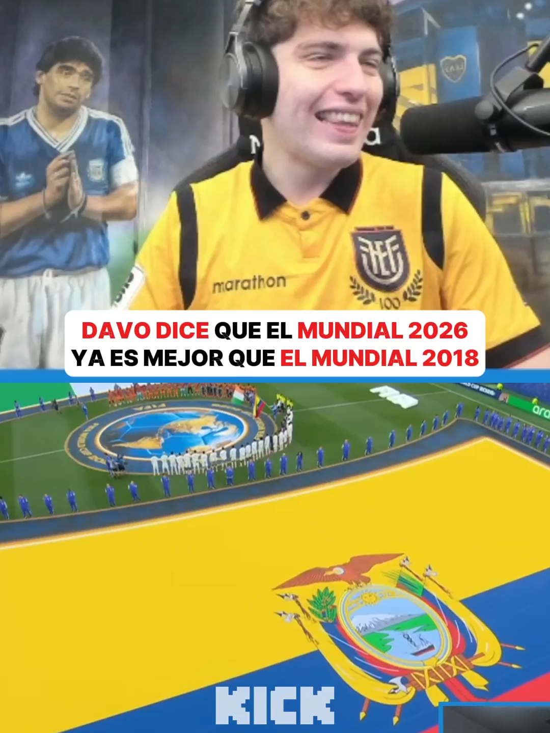 DAVO DICE QUE ESTE MUNDIAL YA SUPERO EL DE 2018#argentina#kick#davooxeneize #davo #lacobra #lacobraaa #mundial2026